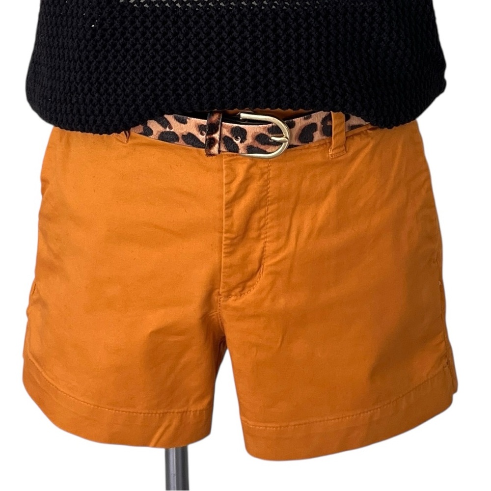 OLD NAVY Women’s Burnt Orange Shorts 3” Inseam Size 2 Everyday Cotton Blend